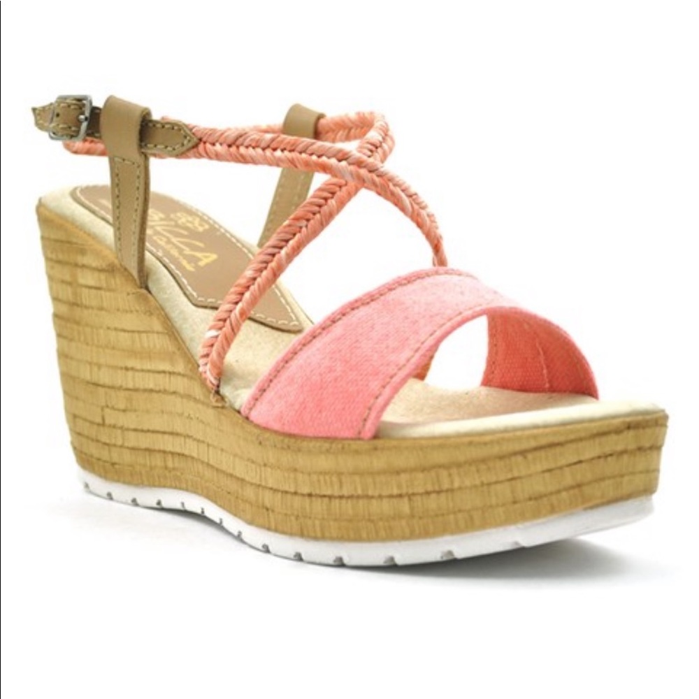 Sbicca Alonzo Wedges sandals size 8